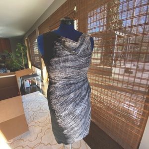 Anne Klein scoop neck dress